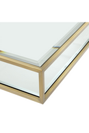 Brass Pedestal Coffee Table | Eichholtz Tortona L | OROA TRADE