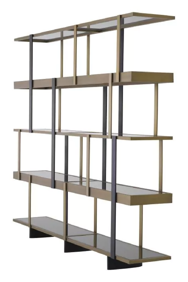 Brass Wall Shelving Cabinet | Eichholtz Mercure | Oroatrade.com