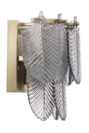 Smoked Glass Brass Wall Lamp | Eichholtz Verbier | OROA TRADE