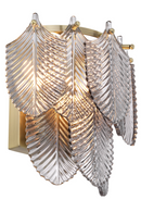 Smoked Glass Brass Wall Lamp | Eichholtz Verbier | OROA TRADE