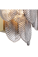 Smoked Glass Brass Wall Lamp | Eichholtz Verbier | OROA TRADE