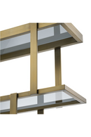Brass 6-Shelf Bookcase | Eichholtz Nesto |