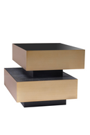Brass Stacked Side Table | Eichholtz Shelton | OROA TRADE