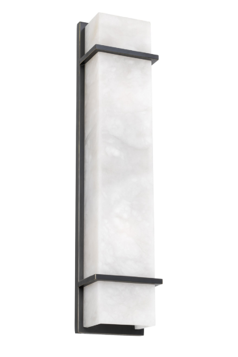 Bronze Alabaster Wall Lamp L | Eichholtz Spike | OROATRADE.com