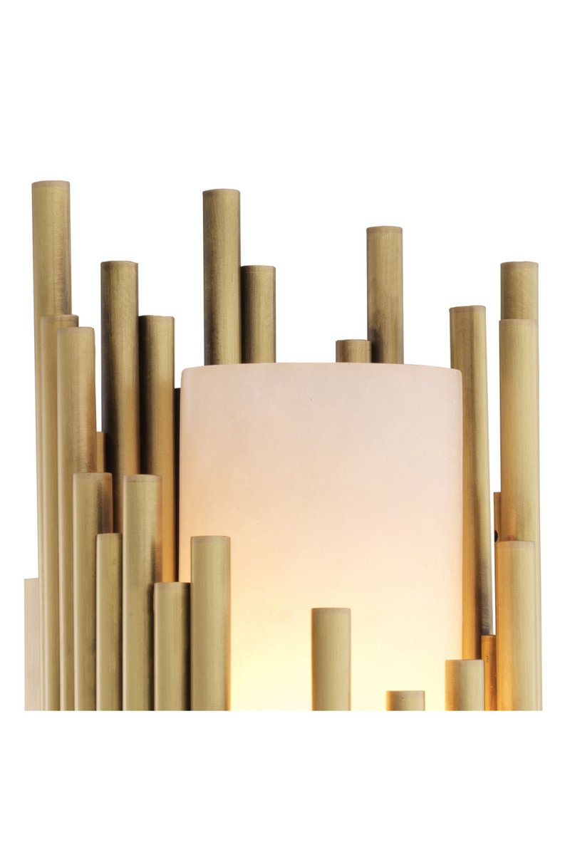 Alabaster Brass Wall Lamp | Eichholtz Bartoli | OROA TRADE