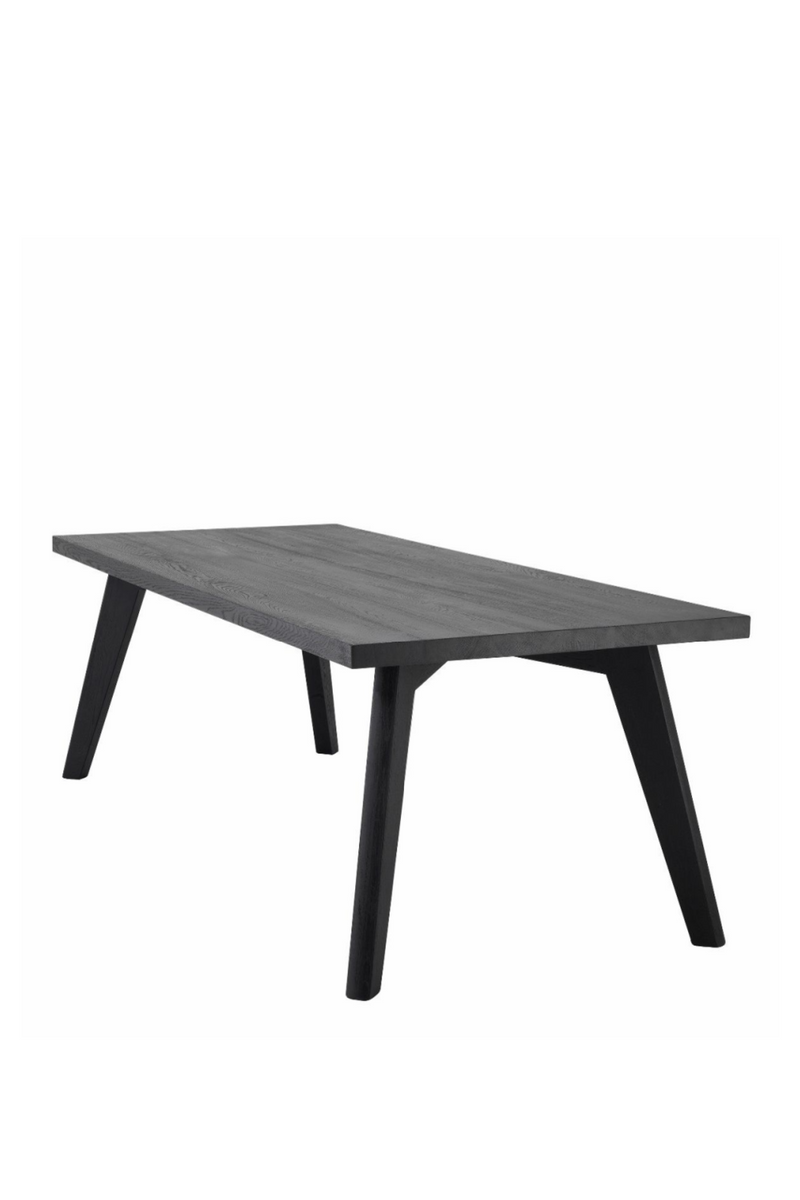 Rectangular Black Oak Dining Table | Eichholtz Biot | OROA TRADE