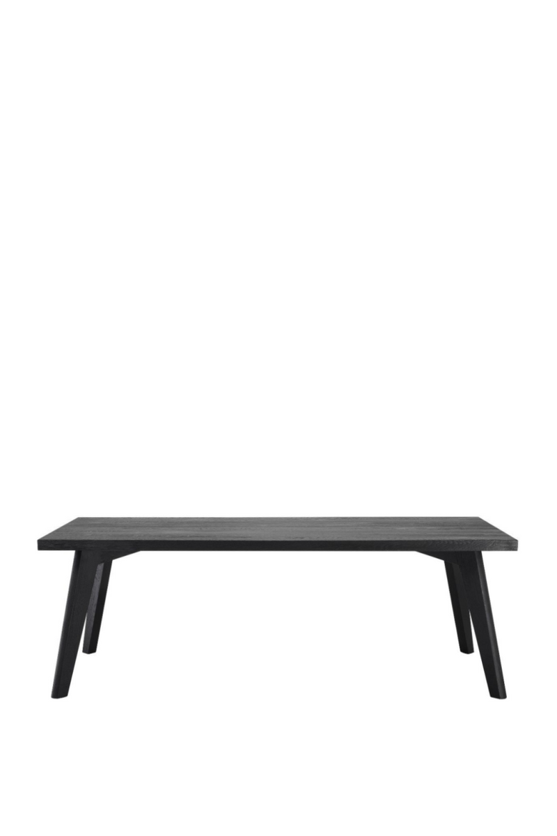 Rectangular Black Oak Dining Table | Eichholtz Biot | OROA TRADE