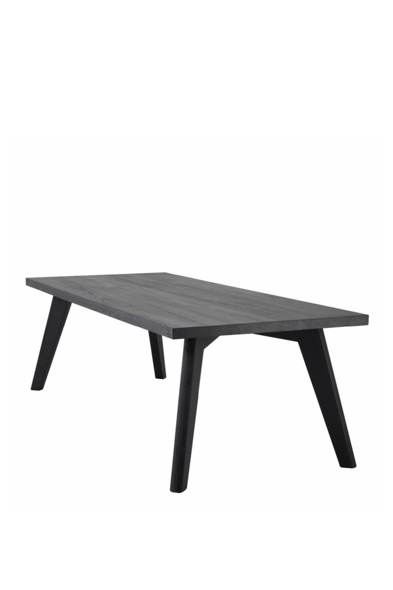 Rectangular Black Oak Dining Table | Eichholtz Biot | OROA TRADE