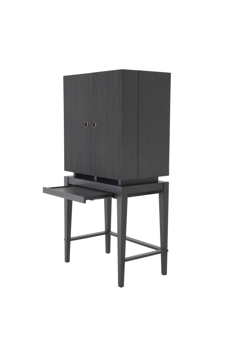 Charcoal Oak Storage Cabinet | Eichholtz Dimitros | OROA TRADE