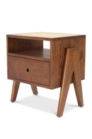 Rattan V-Legged Bedside Table | Eichholtz Latour | OROA TRADE