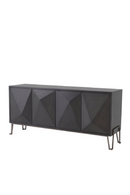 Modern Brown Oak Media/TV Cabinet - Eichholtz Highland | OROATRADE.com