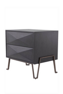 Bronze Oak Hairpin Nightstand | Eichholtz Highland | OROA TRADE