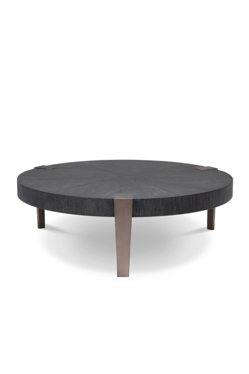 Charcoal Gray Oak Veneer Coffee Table | Eichholtz Oxnard | OROA TRADE