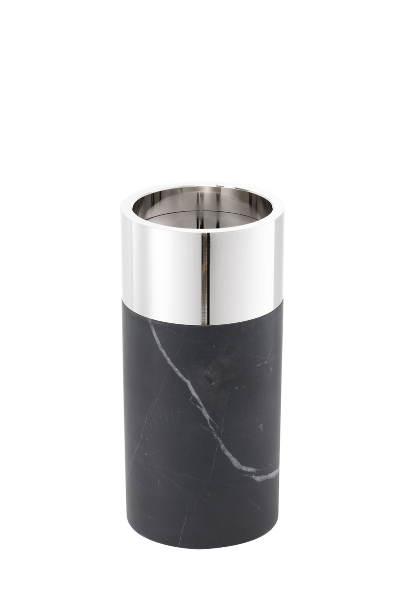 Black Marble Candle Holder Set | Eichholtz Sierra | OROA TRADE