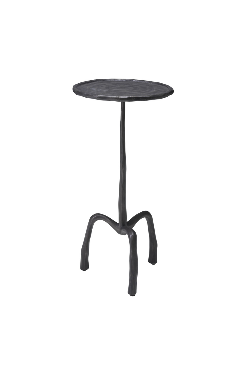 Round Bronze Side Table L | Eichholtz Kubu | OROATRADE.com