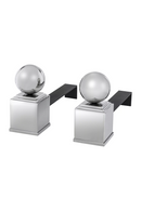 Classic Style Metal Andiron Set (2) | Eichholtz Viviers | OROATRADE.com