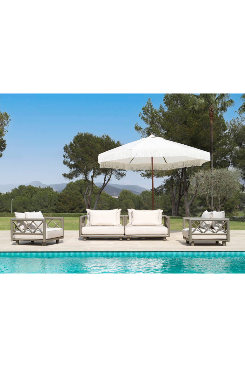 Gray Sunbrella Outdoor Sofa | Eichholtz Mandelieu | OROA TRADE