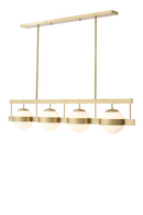 Antique Brass Finish Orbs Chandelier | Eichholtz Biba | OROA TRADE