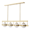 Antique Brass Finish Orbs Chandelier | Eichholtz Biba | OROA TRADE