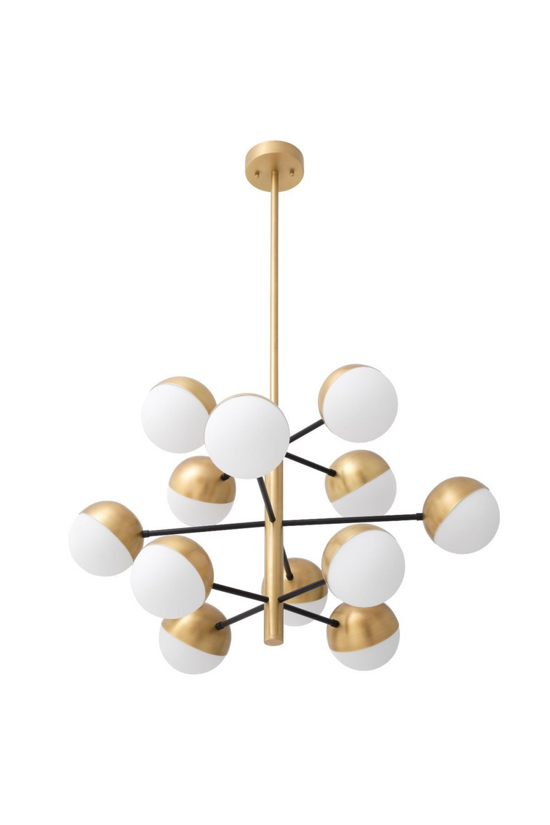 Brass Globe Sputnik Chandelier S | Eichholtz Cona | OROA TRADE