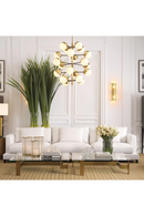 Brass Globe Sputnik Chandelier L | Eichholtz Cona | OROA TRADE