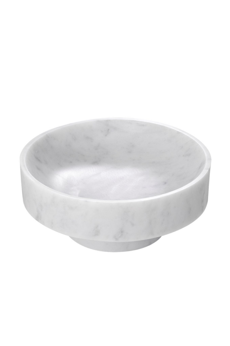 White Marble Decorative Bowl | Eichholtz Santiago | Oroatrade.com
