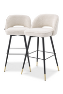 Cut-Out Back Bar Stools (2) | Eichholtz Cliff | Oroatrade.com