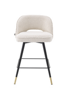 Upholstered Swivel Counter Stool Set (2) | Eichholtz Cliff | Oroatrade.com