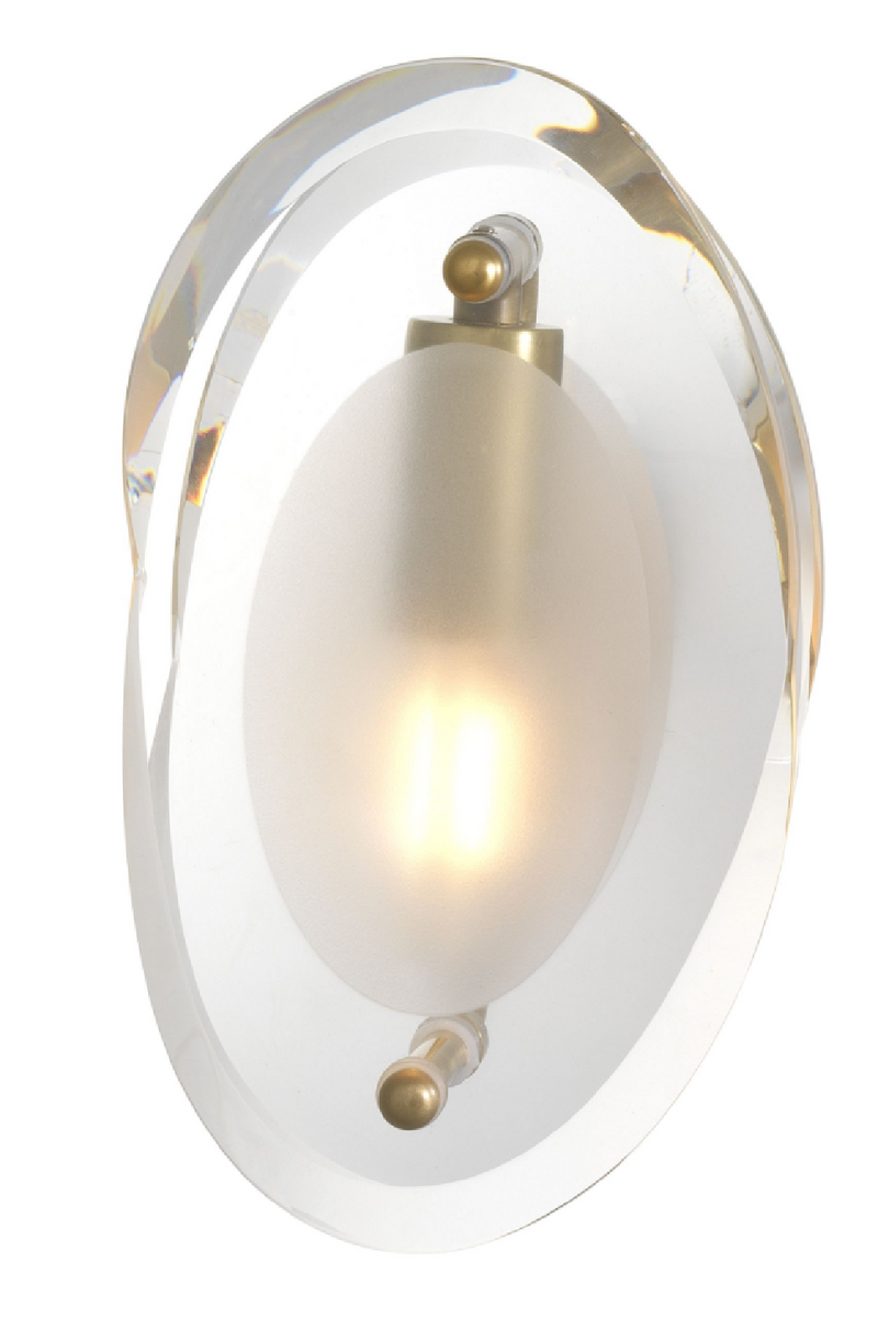 Bevelled Glass Wall Lamp | Eichholtz Trissoni | OROA TRADE