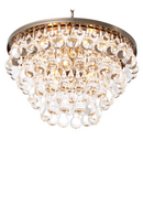 Brass Glass Drop Chandelier | Eichholtz Bolzano | OROA TRADE