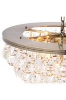 Brass Glass Drop Chandelier | Eichholtz Bolzano | OROA TRADE