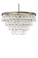 Brass Glass Drop Chandelier | Eichholtz Bolzano | OROA TRADE