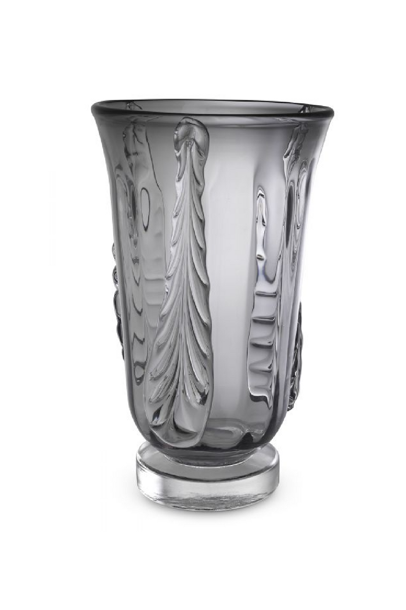 Gray Decorative Glass Vase | Eichholtz Sergio L | OROA TRADE