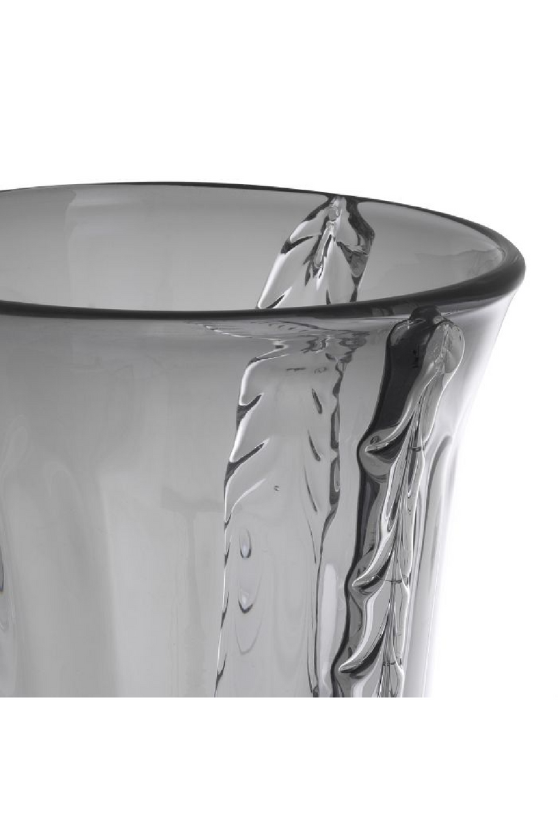 Gray Decorative Glass Vase | Eichholtz Sergio L | OROA TRADE