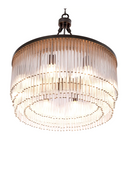 Bronze Layered Chandelier | Eichholtz Hector S | OROA TRADE