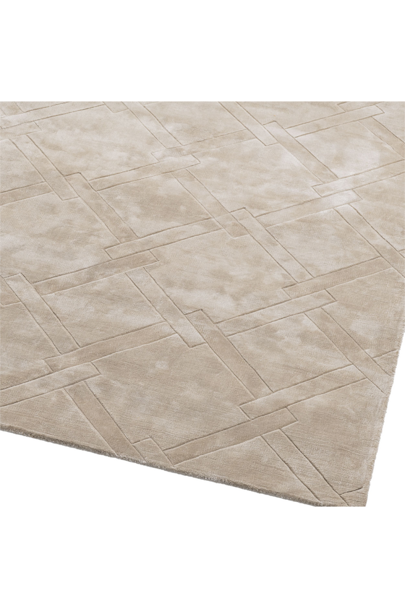 Hand Woven Plush Silver Sand Carpet 10' x 13' | Eichholtz La Belle | Oroatrade.com