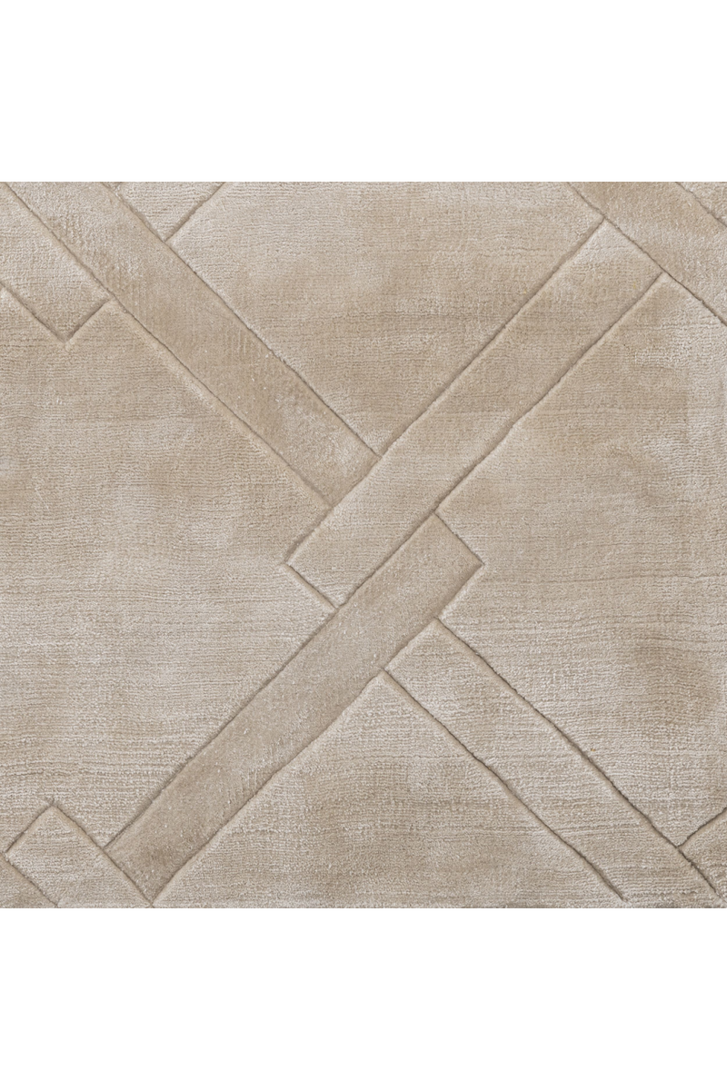 Hand Woven Plush Silver Sand Carpet 10' x 13' | Eichholtz La Belle | OROA TRADE