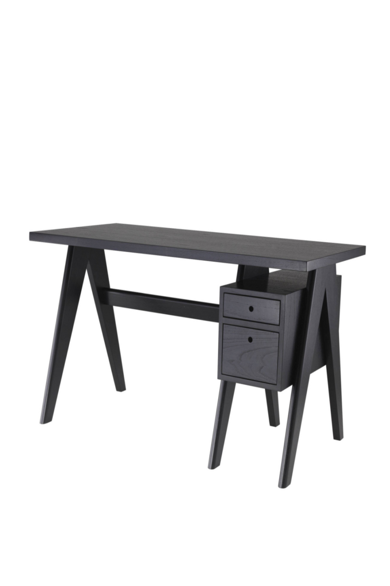 Black Wooden X-Leg Desk | Eichholtz Jullien | OROA TRADE