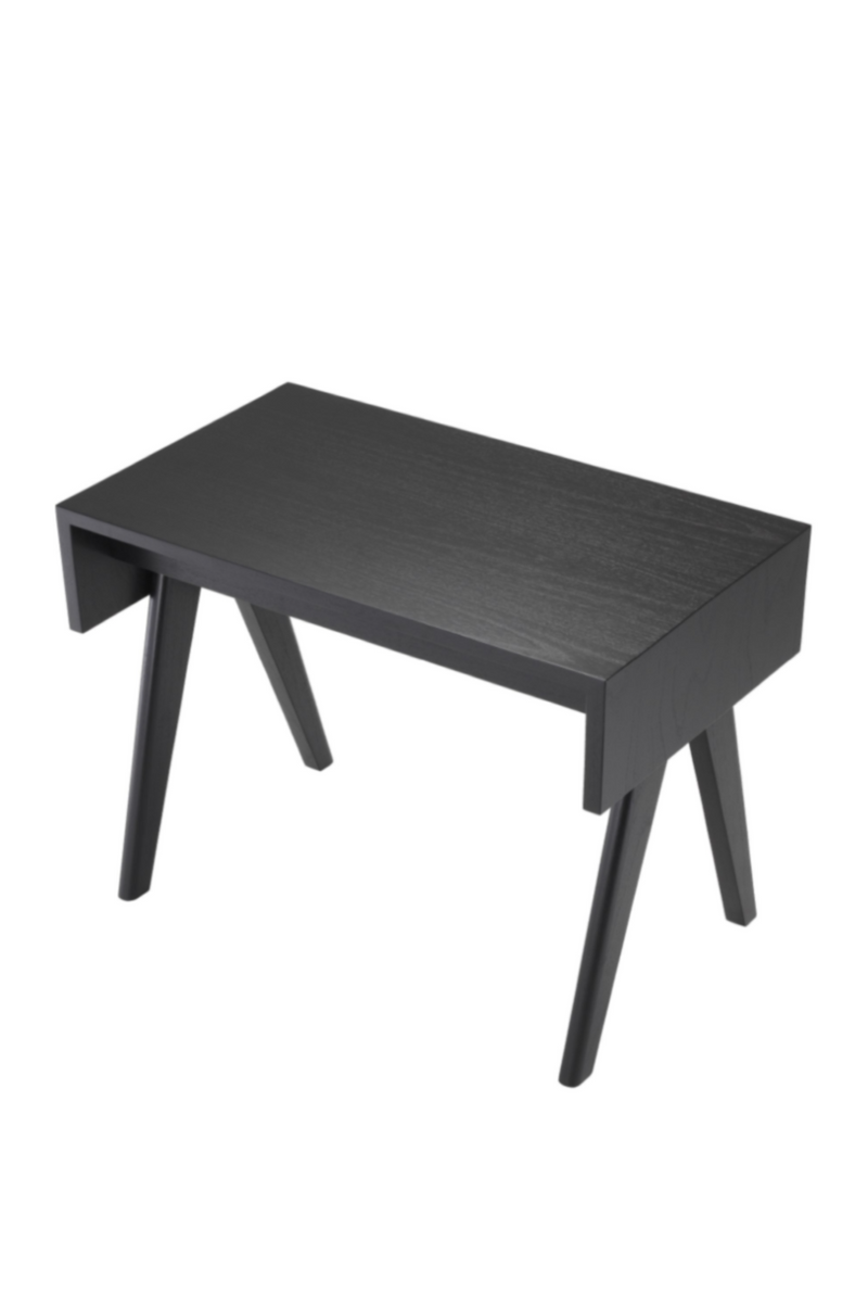 Black Wooden X-Leg Desk | Eichholtz Fernand | OROA TRADE