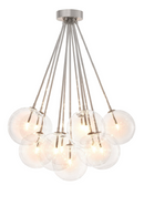 Silver 11-Light Ceiling Lamp | Eichholtz Molecule | Oroatrade.com