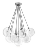 Silver 11-Light Ceiling Lamp | Eichholtz Molecule | Oroatrade.com