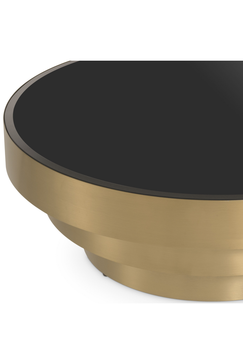 Brass Round Layered Coffee Table | Eichholtz Sinclair | OROA TRADE