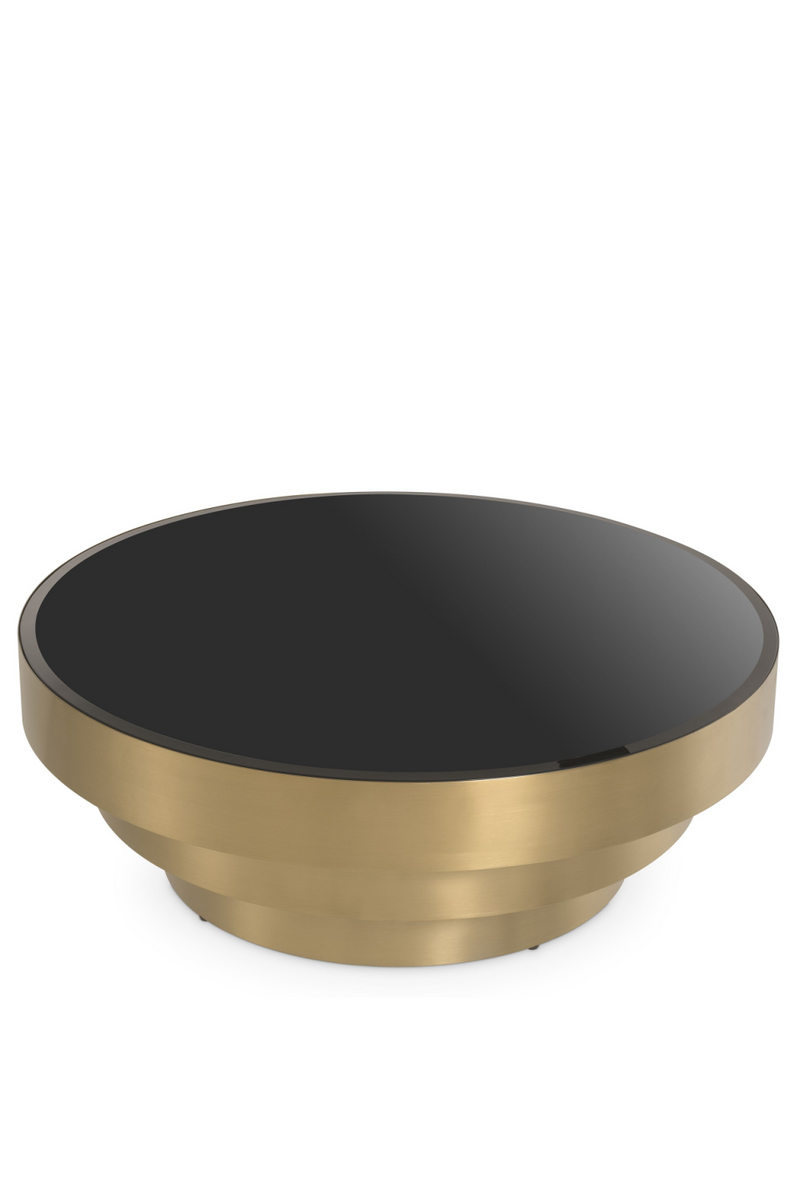 Brass Round Layered Coffee Table | Eichholtz Sinclair | OROA TRADE