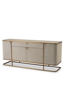 Woven Oak Brass Dresser | Eichholtz Napa Valley | Eichholtz Trade Partner