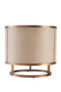 Woven Washed Oak Side Table | Eichholtz Napa Valley | Oroatrade.com