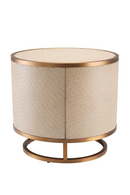 Woven Washed Oak Side Table | Eichholtz Napa Valley | Oroatrade.com