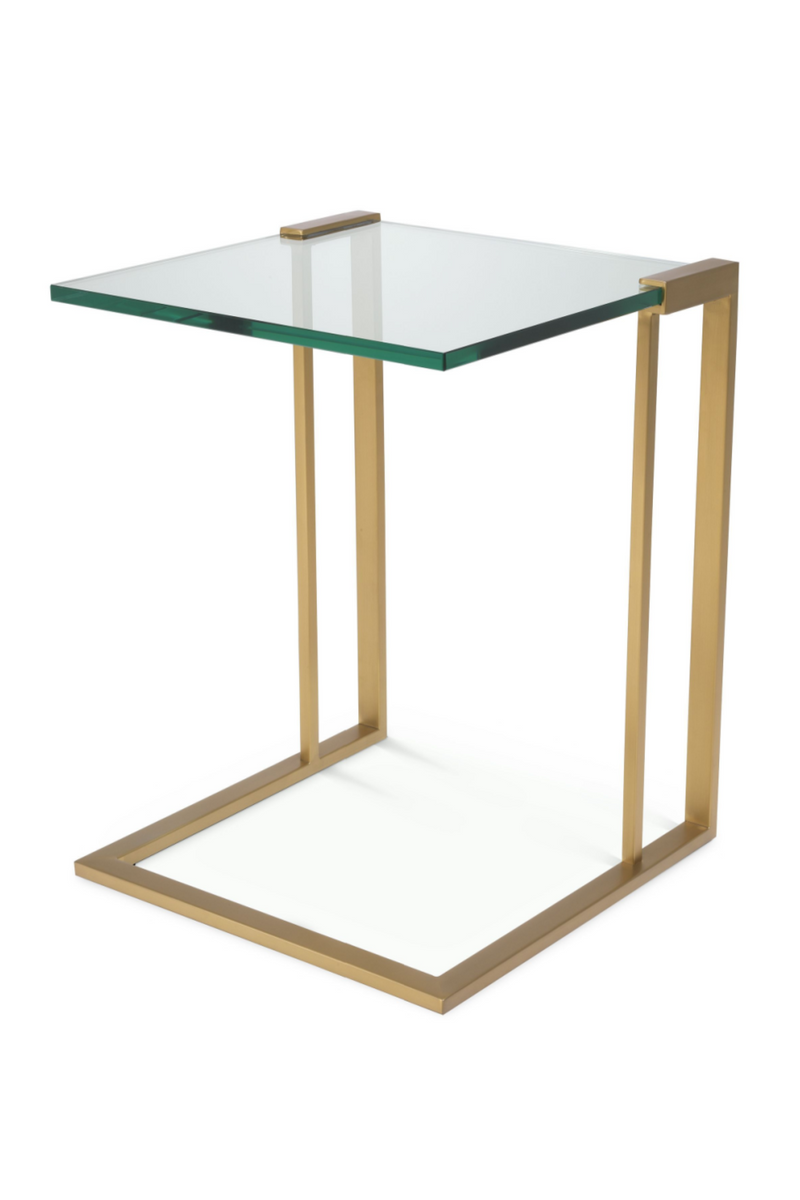 Brass Square Side Table | Eichholtz Perry | OROA TRADE