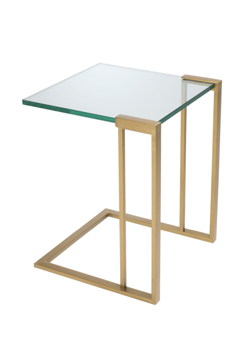 Brass Square Side Table | Eichholtz Perry | Oroatrade.com