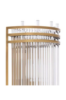 Antique Brass Glass Wall Lamp | Eichholtz Gulf L | Oroatrade.com