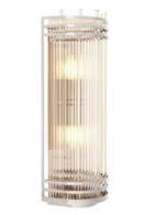 Silver Glass Wall Lamp | Eichholtz Gulf L | OROA TRADE